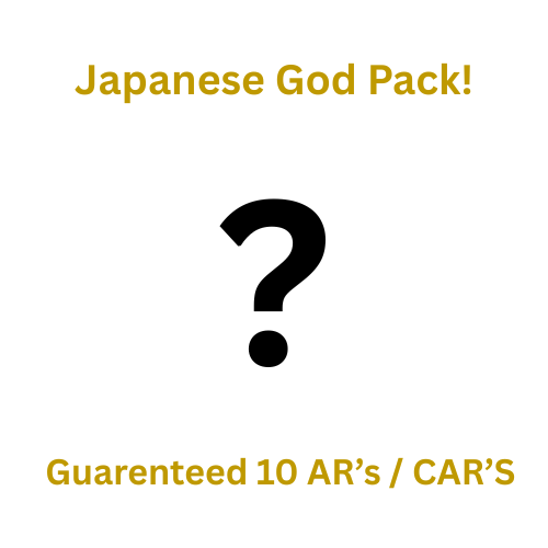 Japanese God Pack 10 AR/CAR Pokémon Trading Cards