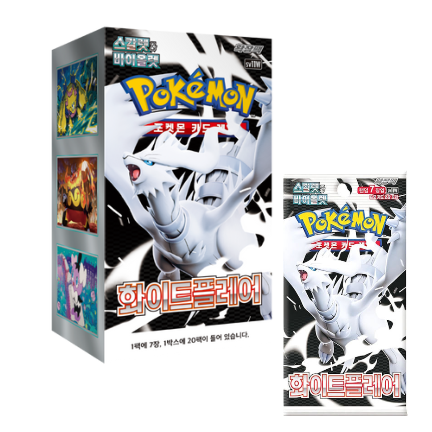 Pokemon White Flare sv11W Korean Pokemon Trading Cards Booster Box